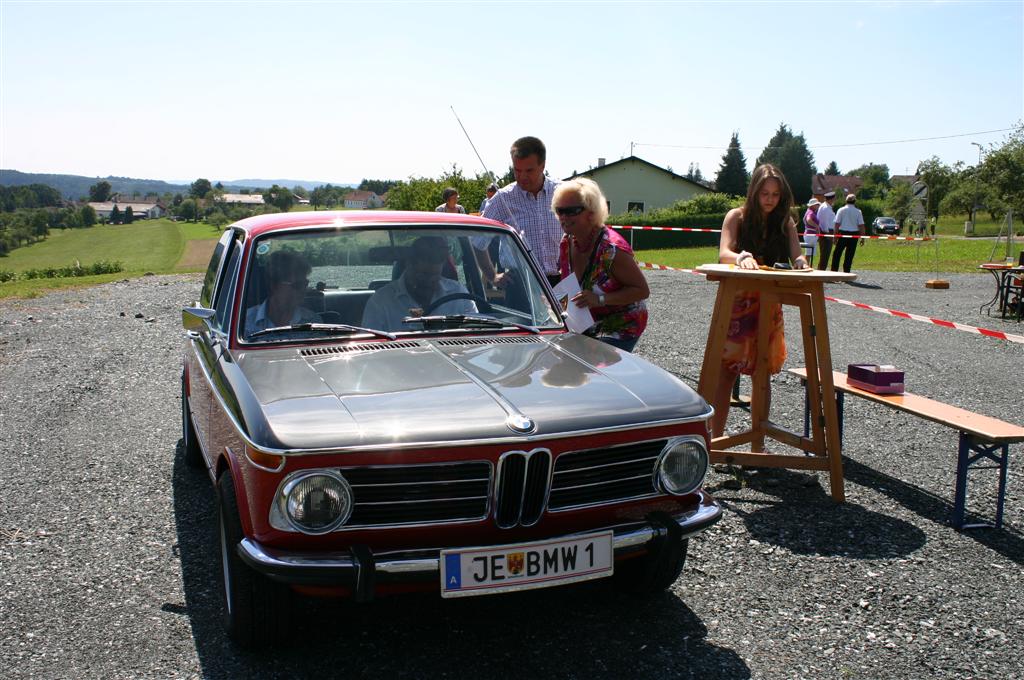 2010-08-08 Oldtimertreffen beim Clubkollegen Kranz